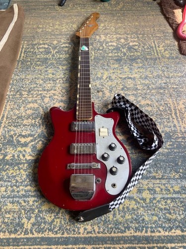 Guitare électrique teisco - guitare,