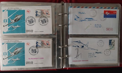 Lot cartes enveloppes avion - lot,