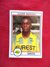 MAKELELE  FC NANTES ROOKIE  image sticker N° 168  FOOT 93  PANINI 1993 FOOTBALL