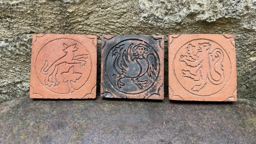 Lot ancien carreaux tomette - lot,