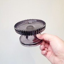 Bougeoir double sens en verre