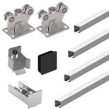 Acier Tor-Bauteile Portails Coulissants Porte de Grange Garages 60x60 Hall