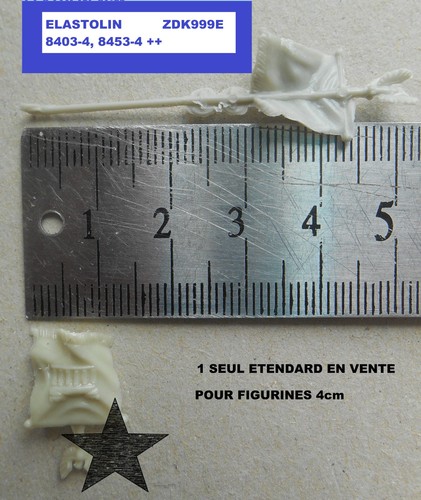 Elastolin 4cm copies resine - elastolin,