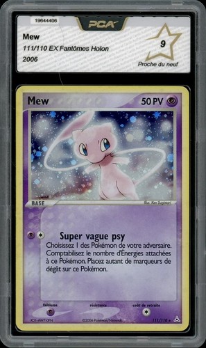 Mew holo secrète - mew,