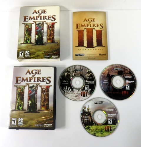 Age empires iii pc dvd - of,