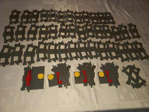 Lot rails lego - rails, duplo