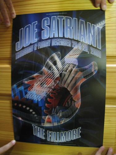 Affiche joe satriani - affiche,
