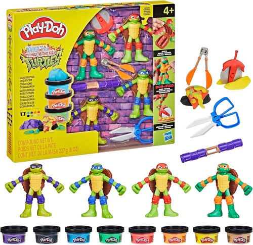 Play doh tortues ninja - play-doh,,