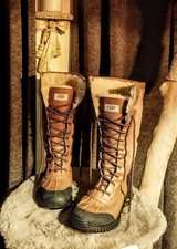 UGG Bottes hautes Adirondack pour femme, châtaigne, 39 EU