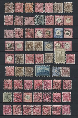 078 allemagne lot - p,