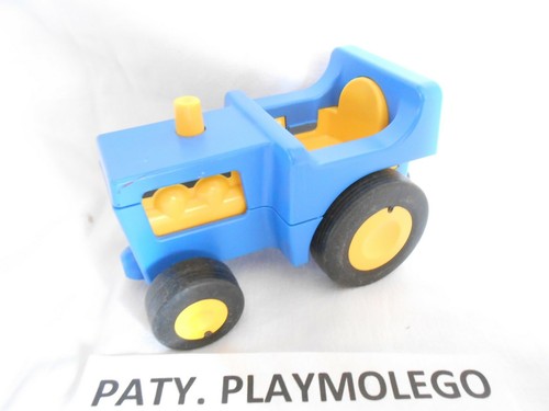 Playmobil 123 tracteur bleu - playmobil,