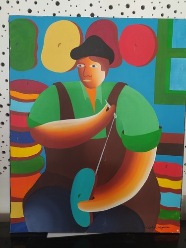 Artiste peintre tableau
