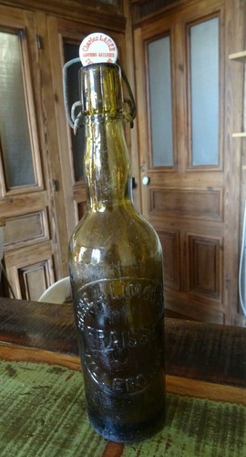Ancienne bouteille brasserie - ancienne,