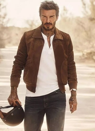 Veste homme neuve cuir daim - veste,