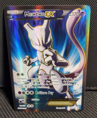 Carte pokémon mewtwo - carte, ex