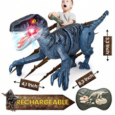 Dinosaure Télécommandé USB son et lumières figurine dino Cadeaux Enfants Neuf FR