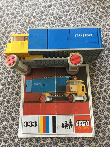 Lego system vintage set 333