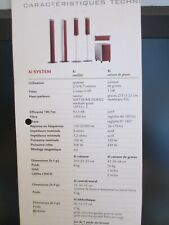  CABASSE Xi systeme HOME CINEMA COMPLET 5.1