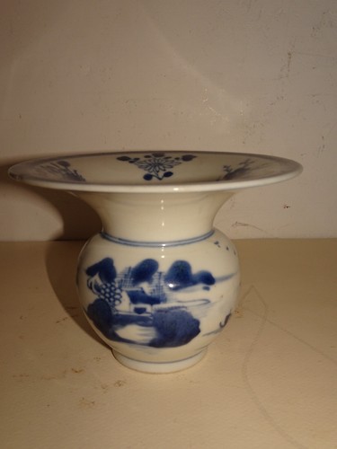 Crachoir ancien porcelaine - ancien, en