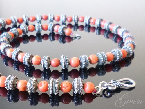 Ancien collier corail - ancien,