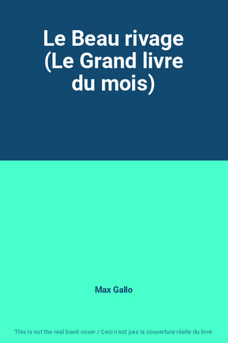 Beau rivage grand - grand, livre