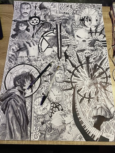 Poster manga fmab - poster,