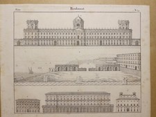 LITHOGRAPHIE ANCIENNE 1833