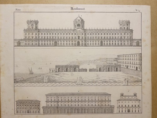 Lithographie ancienne 1833 - ancienne,