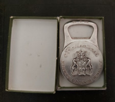 Christofle Ballantine's Décapsuleur Scotch Whisky Métal Argenté Coll. Gallia 