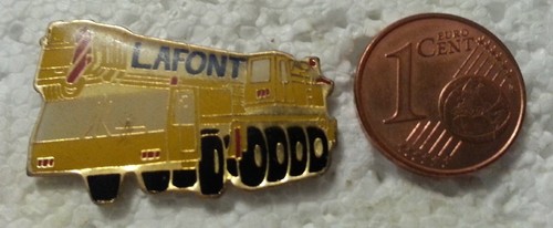 Pin badge lafont - badge, camion