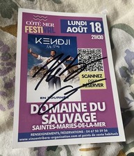 Flyer Kendji Girac Dedicace