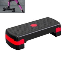 Step Aerobic Pédale Réglable 2 Niveaux Cardio Fitness Yoga Salle De Sport
