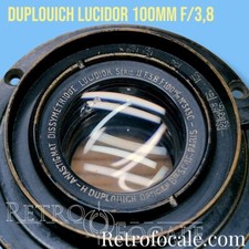 ? Duplouich Lucidor 100mm F/3.8? Hermagis / Darlot