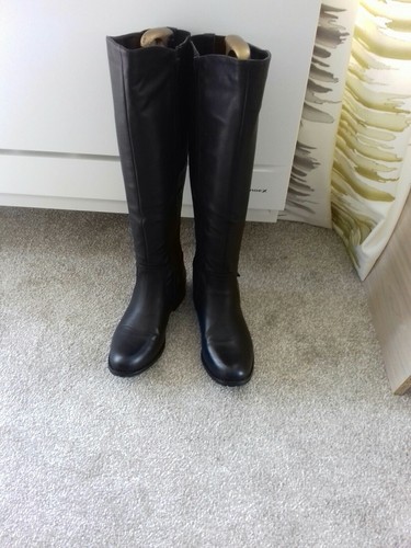 Bottes hautes noires taille - , 38