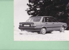  photo de presse / press photo original Audi 80 GTE Quattro 09/1985