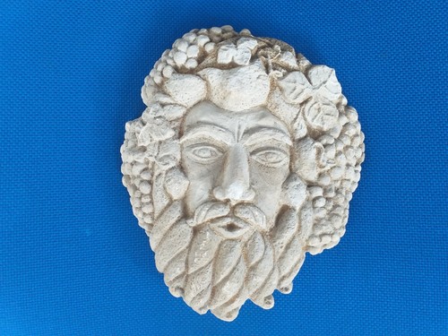 Sculpture mural bacchus - sculpture,