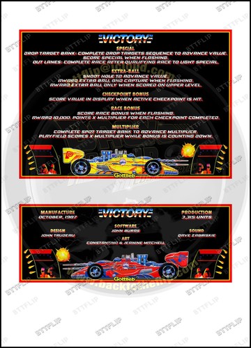 Cartes instructions flipper - cartes,