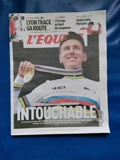 Pogacar champion du monde /Journal L' Équipe 29/9/2025 "INTOUCHABLE"