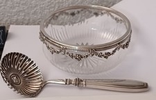 ancien COMPOTIER de cristal