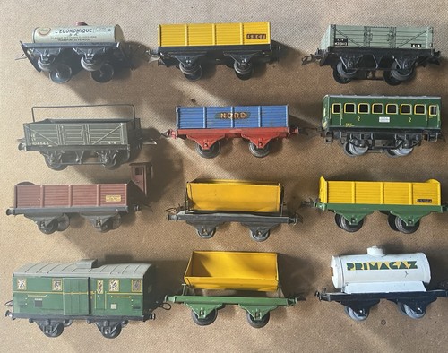 Lot wagons marchandise - 12,