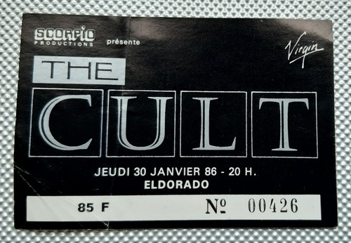 Ticket billet used place - used,