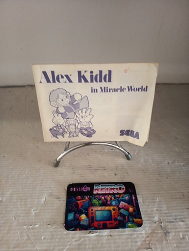 Notice master system alex kidd - master,