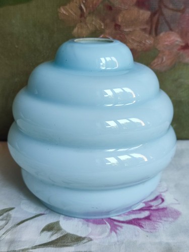 Ancien globe verre opaline - ancien,