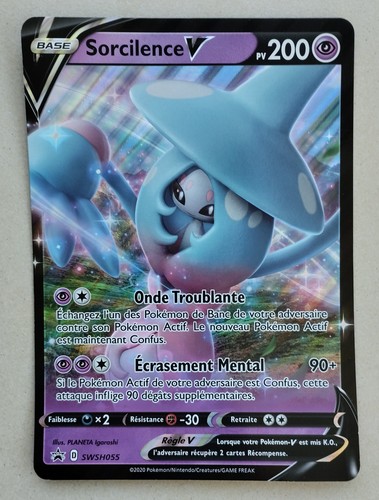 Carte pokémon sorcilence v - pokémon,