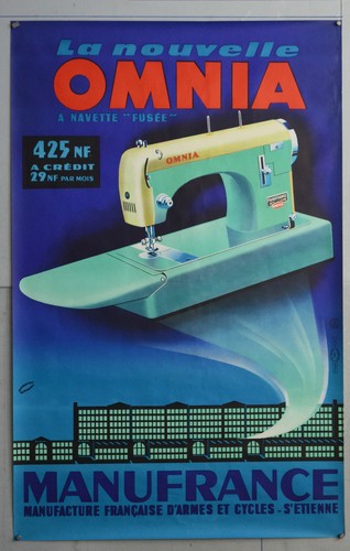Affiche originale ancienne - , de