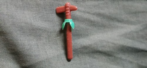 Playmobil hache tomahawk vert - hache,