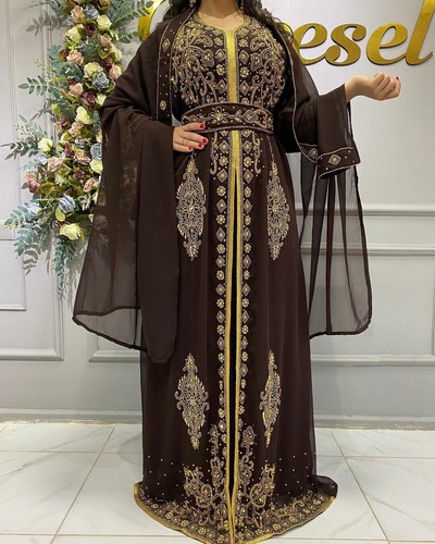 Robe mariée marron - robe, de
