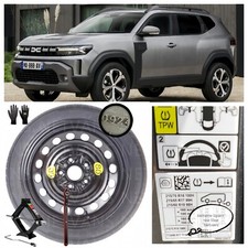 roue de secours galette 17" pour Dacia Duster 2024 present avec kit  135/80