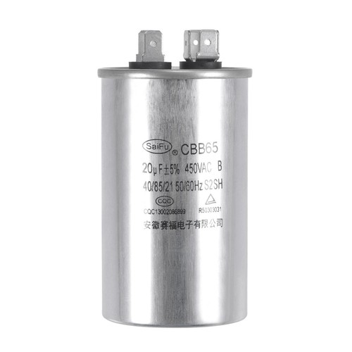 Condensateur rond cbb65 20uf - condensateur,