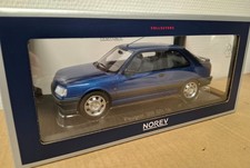 Peugeot 309 GTI 16 Bleu Miami 1/18 Norev Neuf boite d'origine